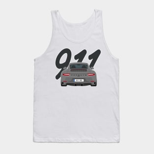 911 gts racing black grey Tank Top